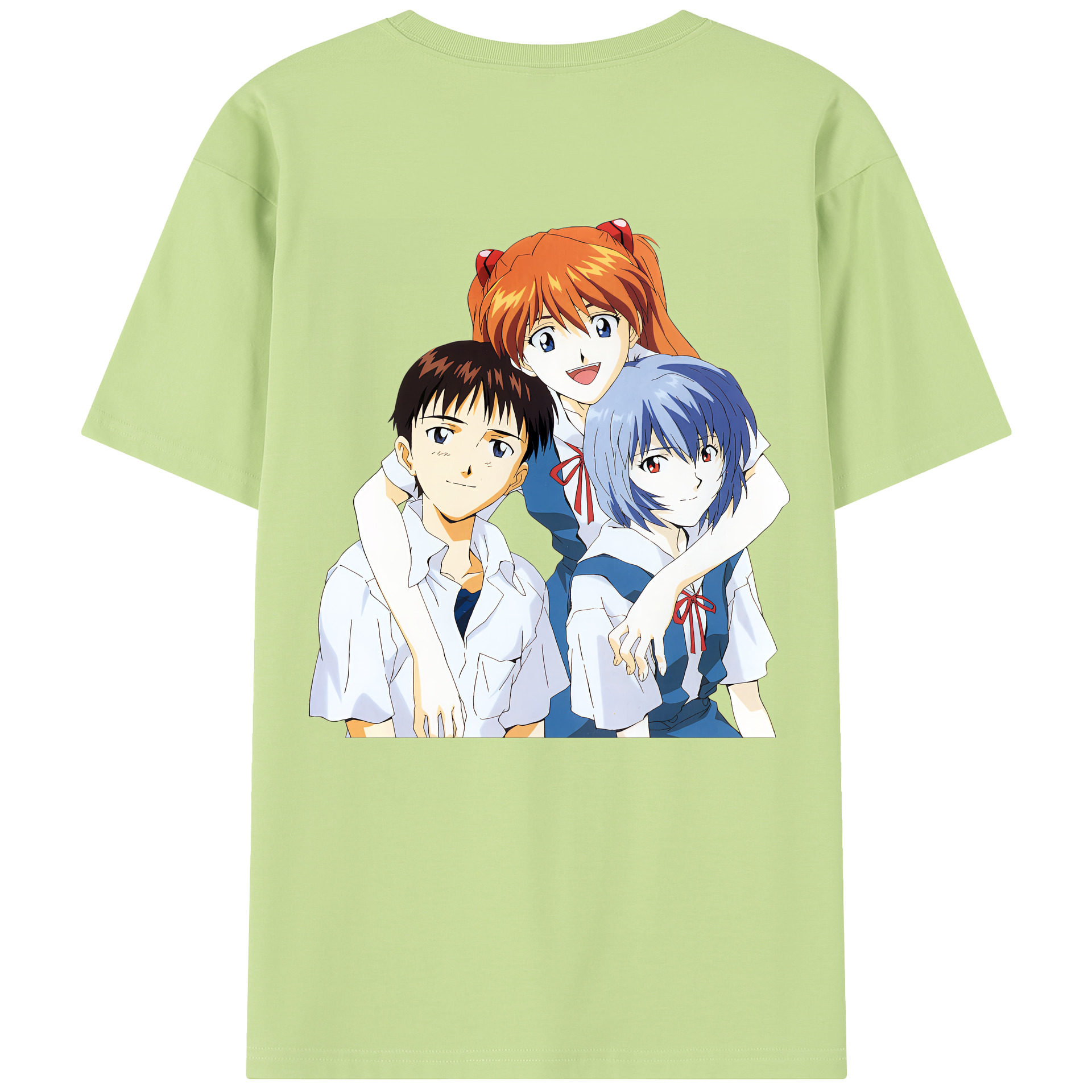 （画像用） EVA 新世紀エヴァンゲリオン 綿100％半袖Tシャツ（背面プリント）